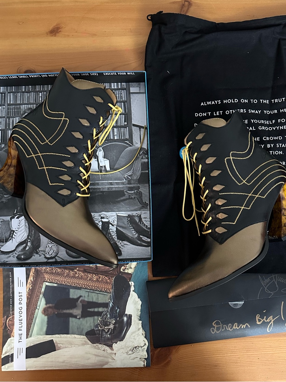 John Fluevog Deliverance Brit Boot - Picture 6 of 6